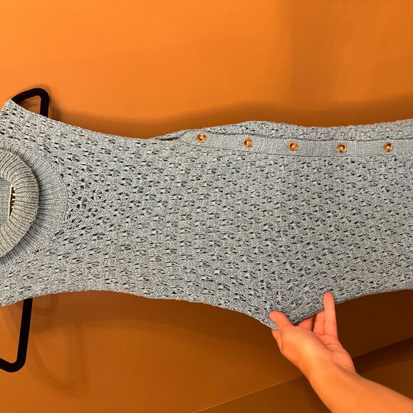 ROTATE BIRGER CHRISTENSEN Tessa Knit Dress - Ethereal Blue - Picture 10 of 10